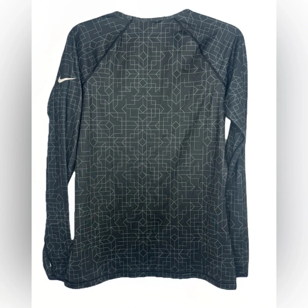 Nike Pro Dri fit Women's Large Warm Athletic Long Sleeve layer Shirt running